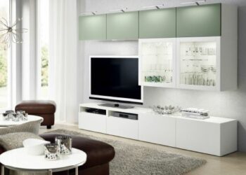15 Stylish & Modern BESTA IKEA Media Console for Your Living Room
