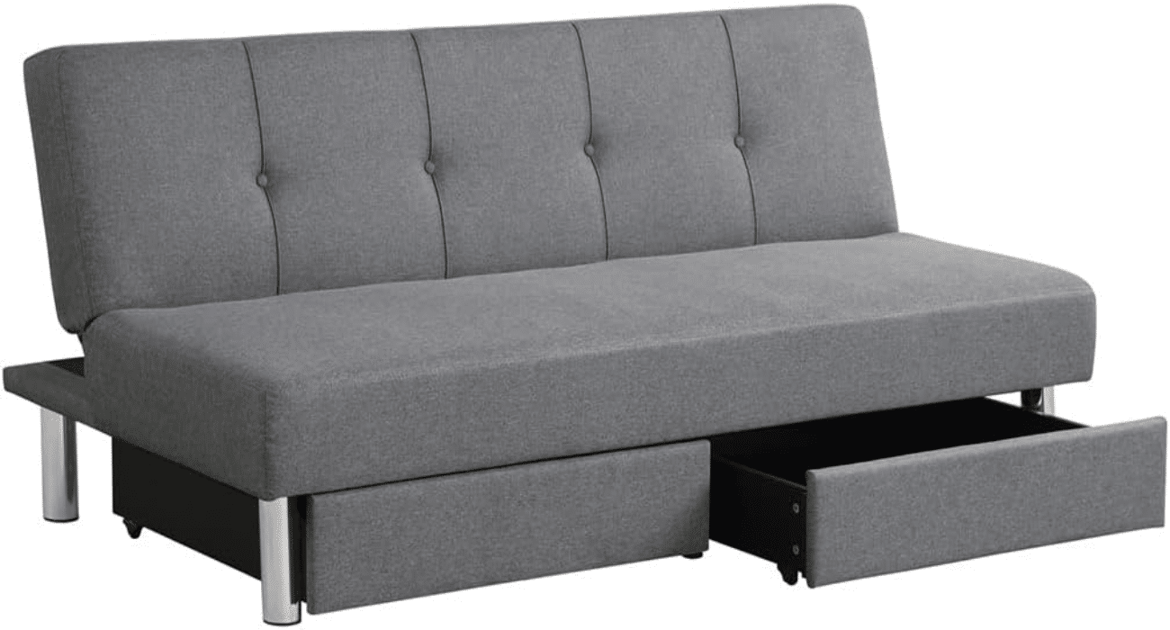 Adjustable Couch Futon Sleeper Bed