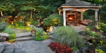 Creative Stone Patio ideas for Your Background Designs