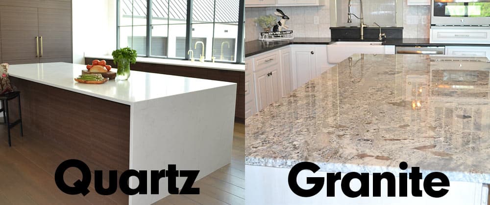 Quartz v. Granite Countertops Comparison in 2023