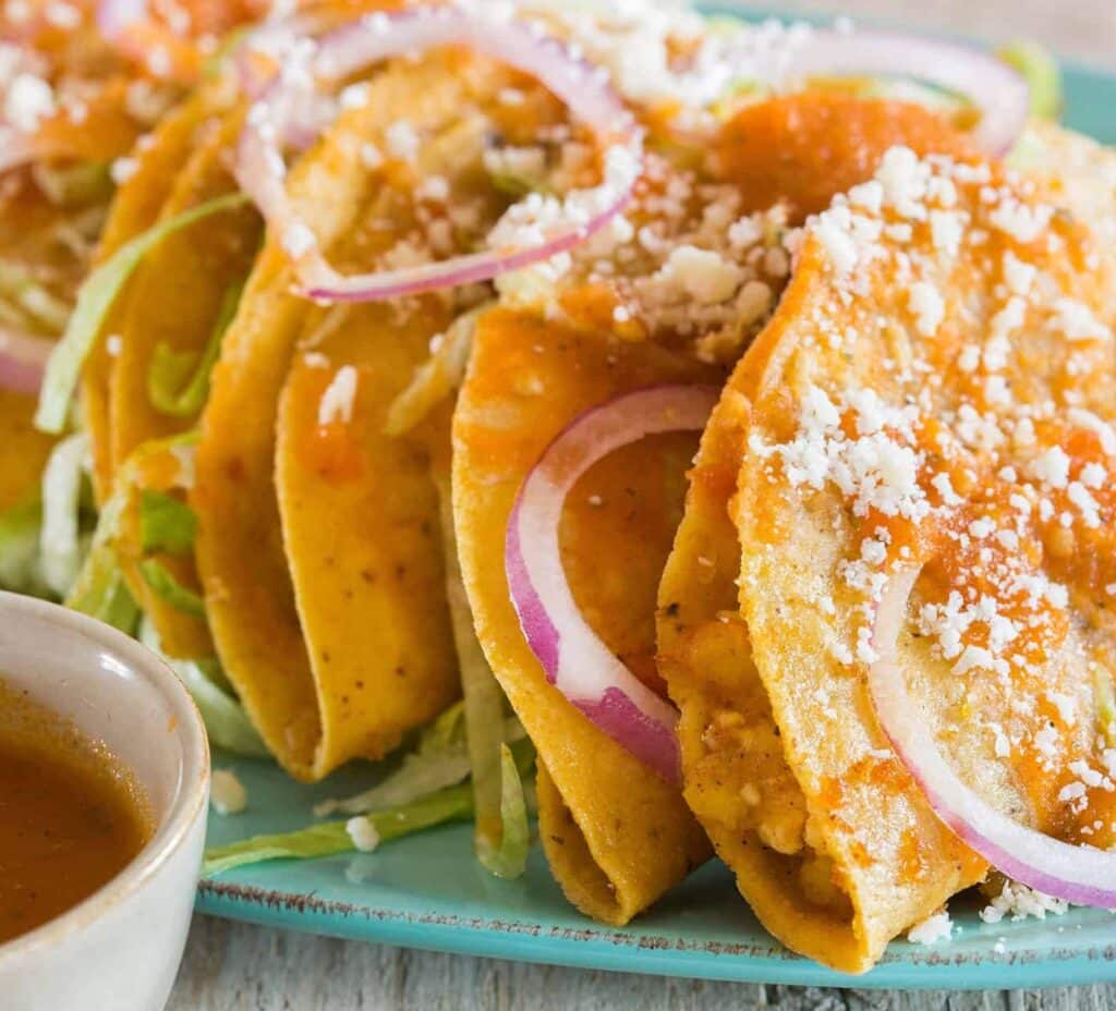 Crispy Potato Tacos