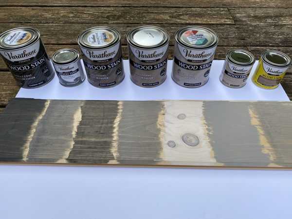 Grey Wood Stain Options