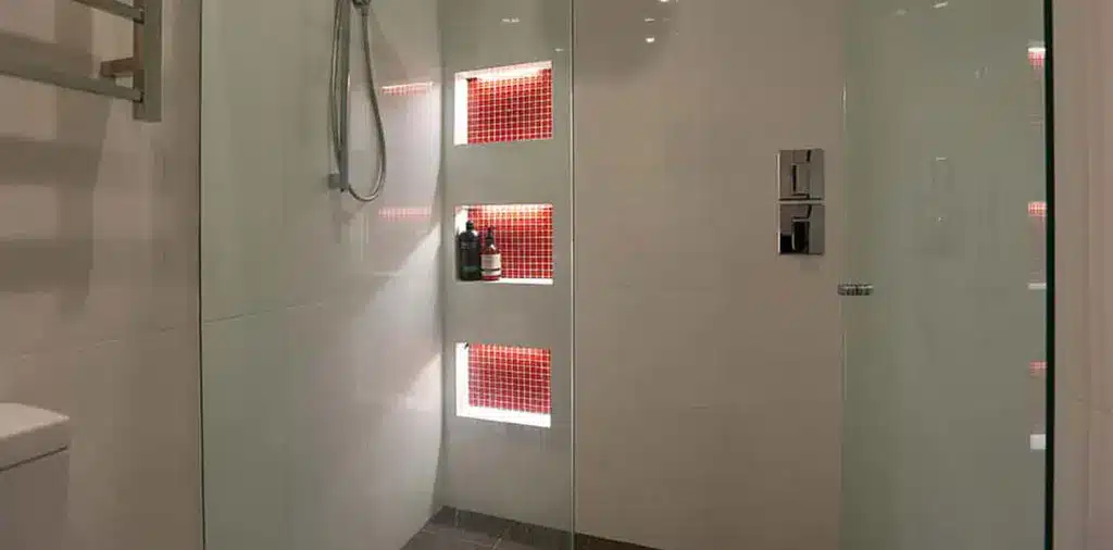 Shower Niche with Lights*