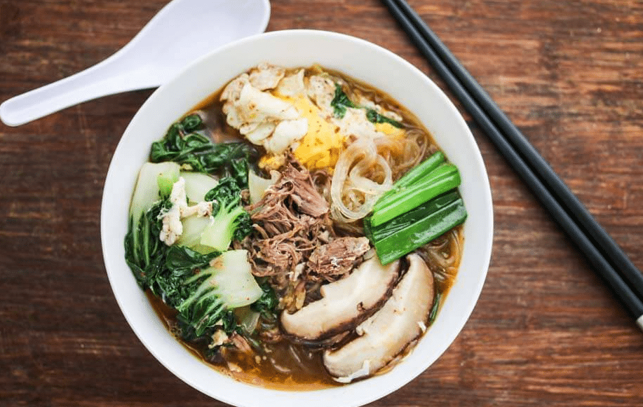 Spicy Korean Beef Noodle Soup