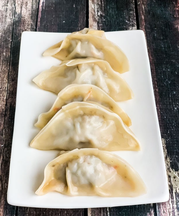 Turkey Carrot Mushroom Dumplings