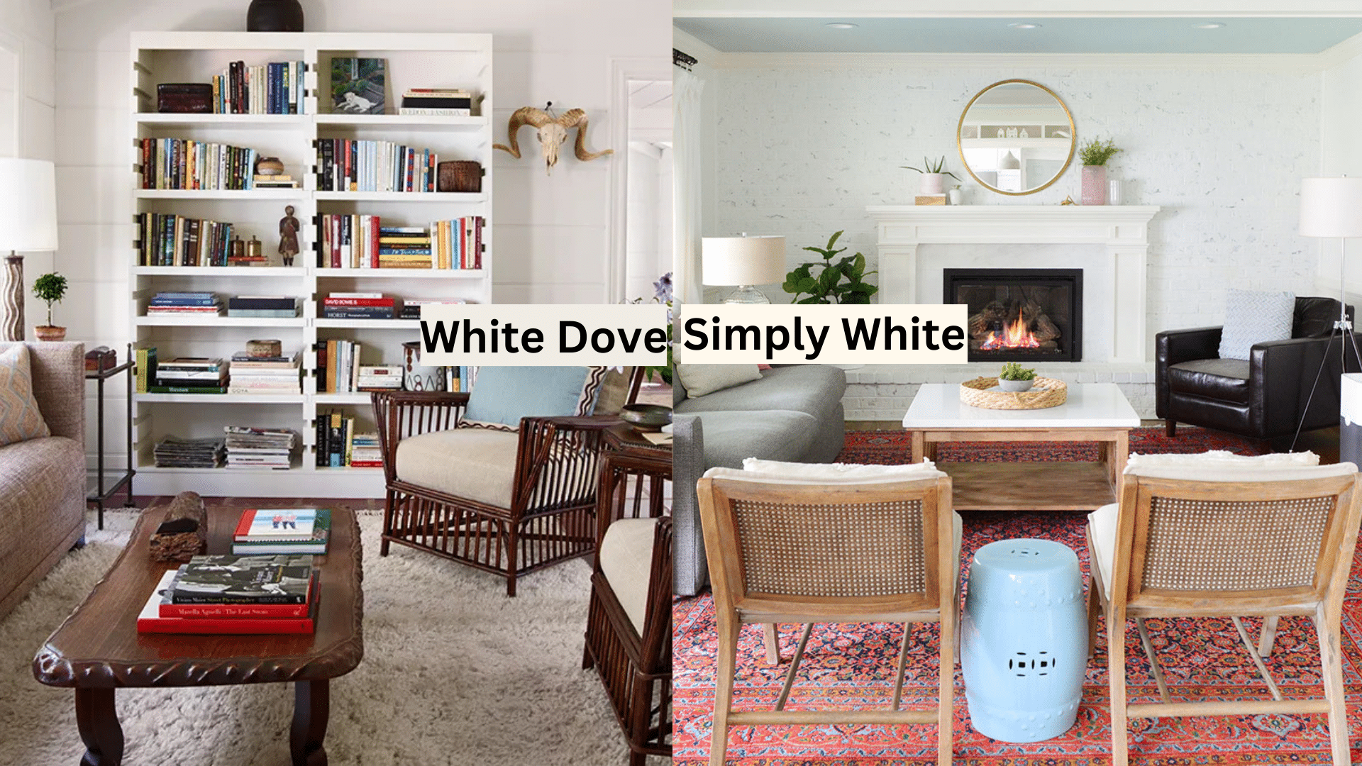 BM Simply White (OC-177) vs. White Dove (OC-17) Comparison