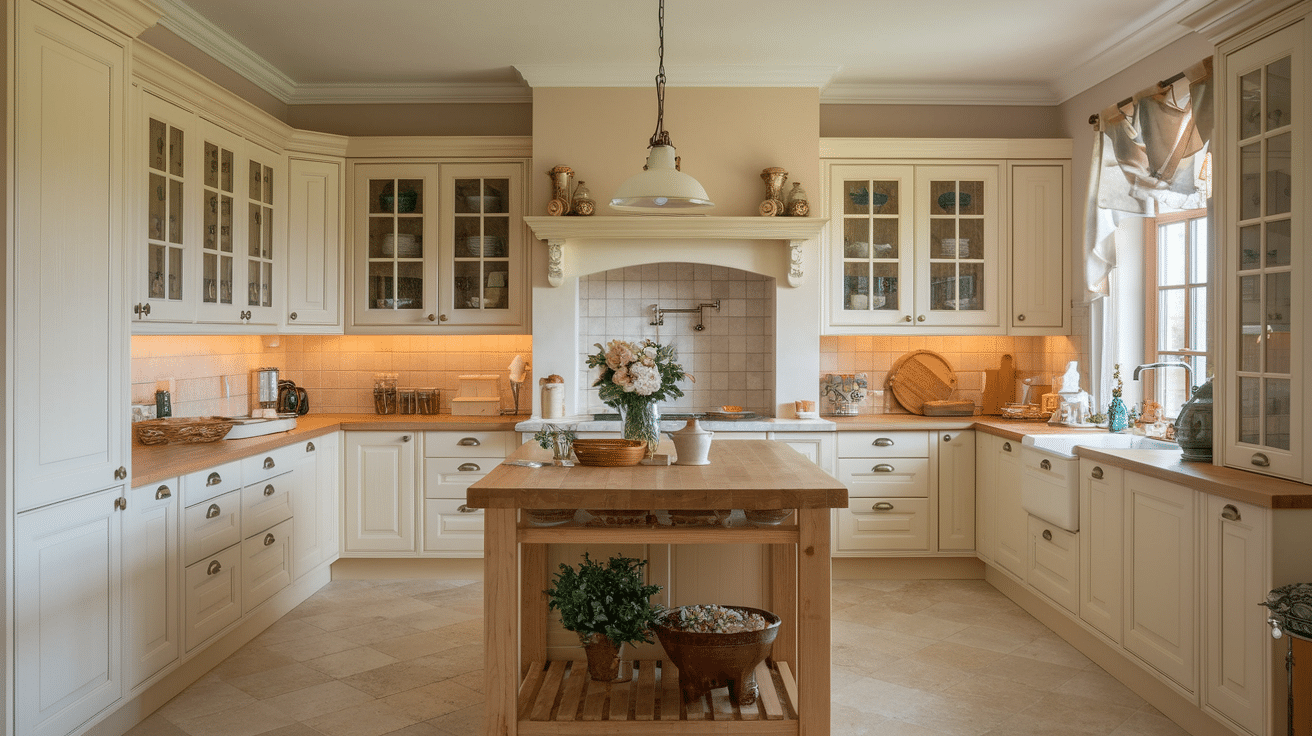 Cream Colored Kitchen Cabinets Ideas