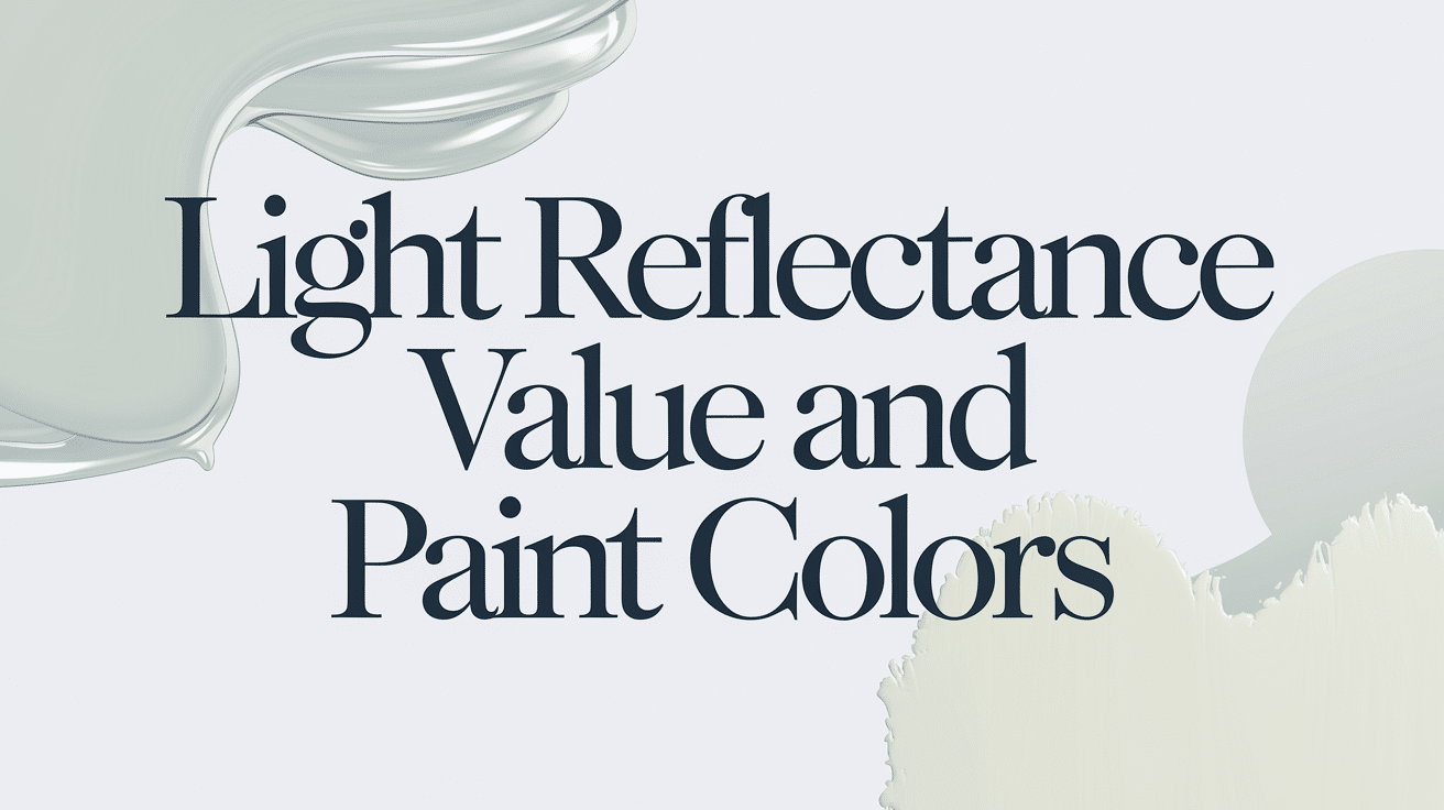Quick Guide to Light Reflectance Values and Paint Colors