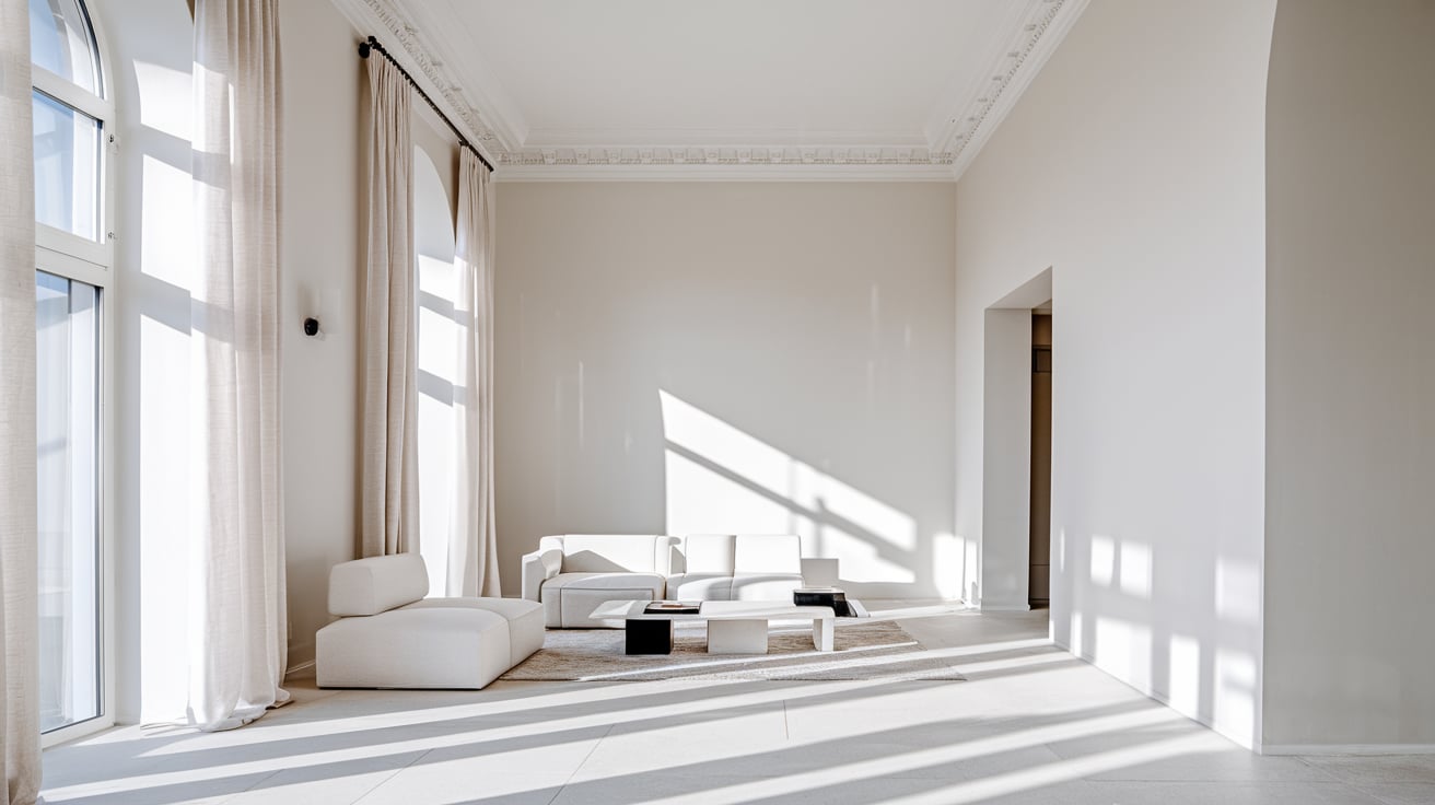 Snowfall White (2144-70)– A Crisp, Warm White for Your Home