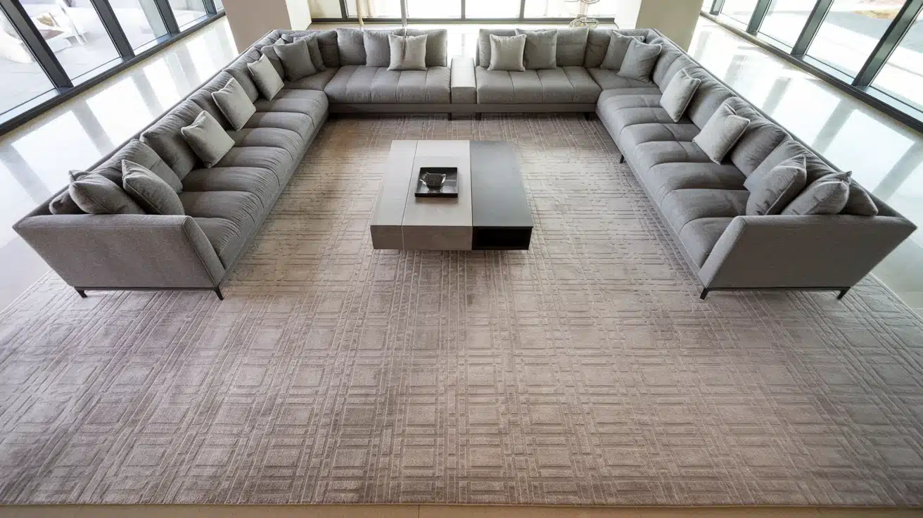 Proper Rug Placement with Living Room Sectional: A Guide