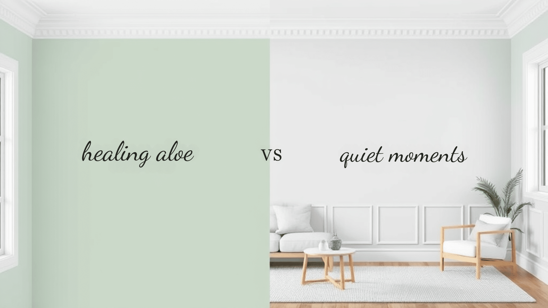 Comparing Healing Aloe (BM 1562) vs Quiet Moments (BM 1563)