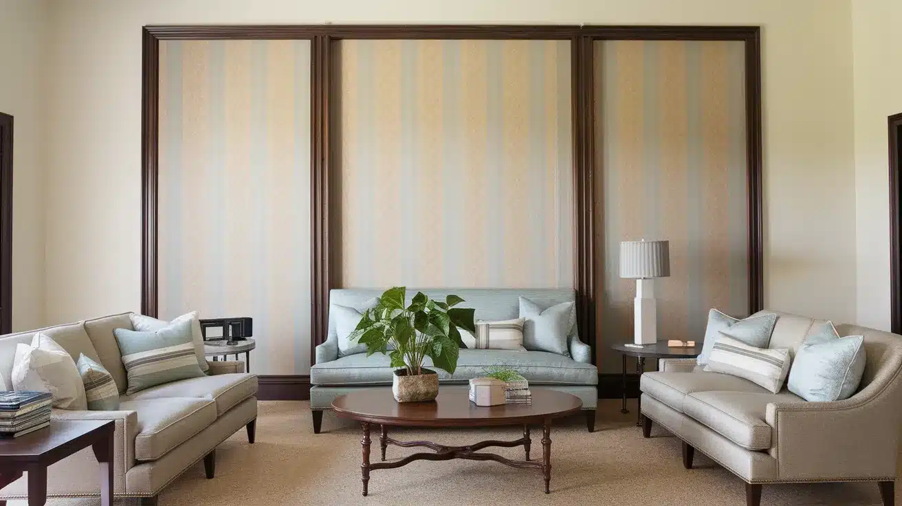 Framed_Wallpaper_Accent_Wall