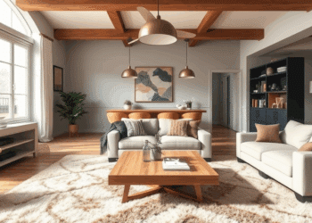 Modern Rustic Interiors: Achieving a Cozy Yet Chic Home