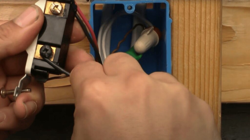 4 connect the wires to the second 3 way switch