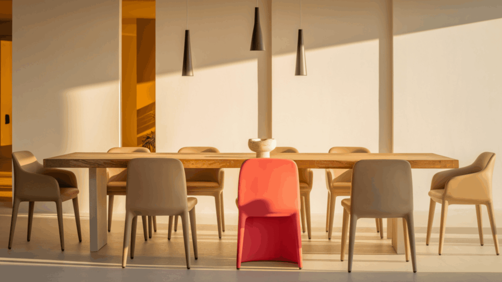 6 color pop on one chair