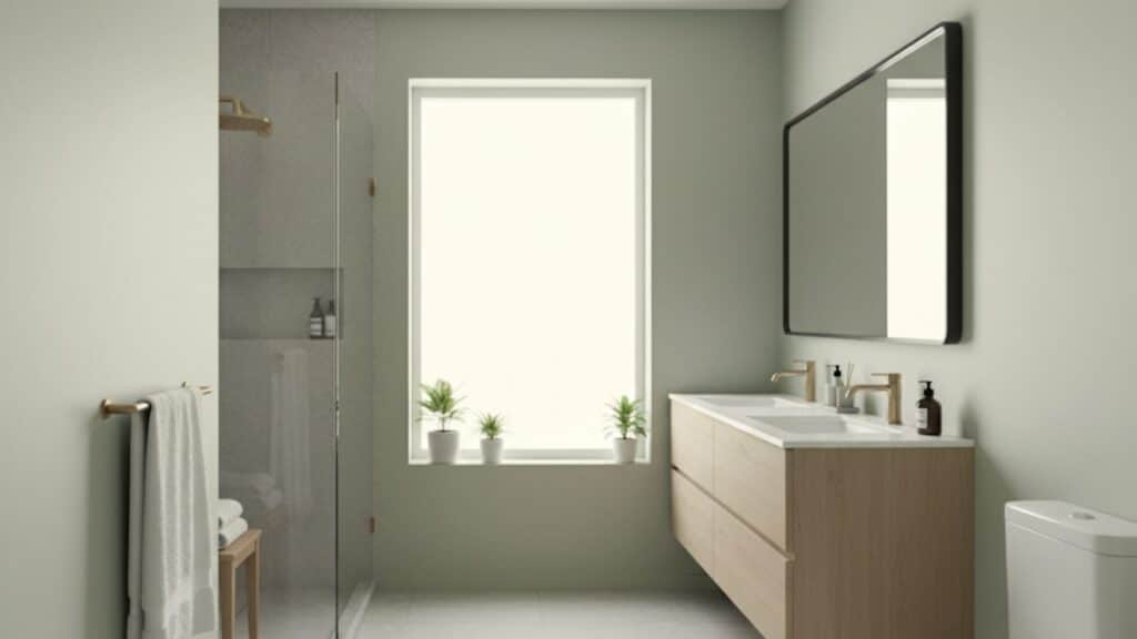 bathroom benjamin moore silver sage