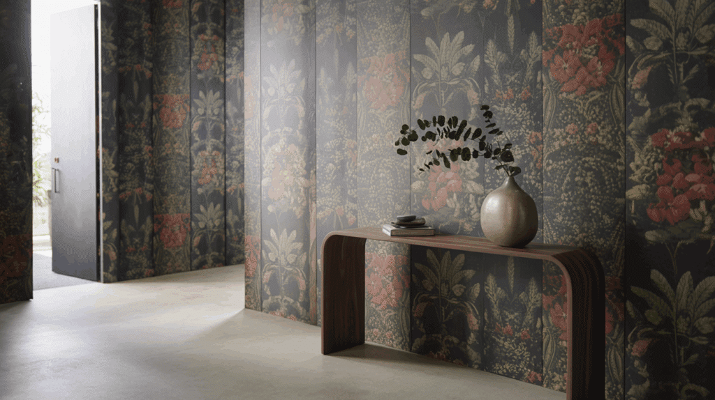 bold wallpaper statement