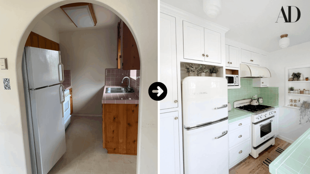 budget friendly kitchen makeovers before and after