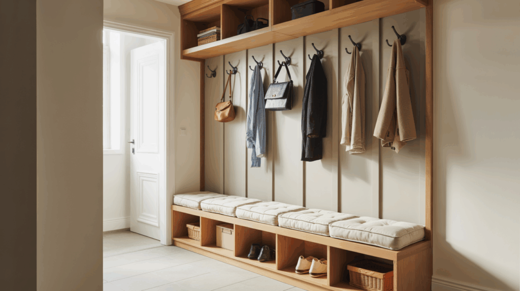 built in bench seating