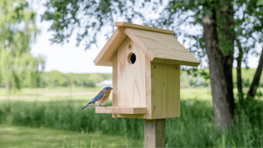 classic bluebird house