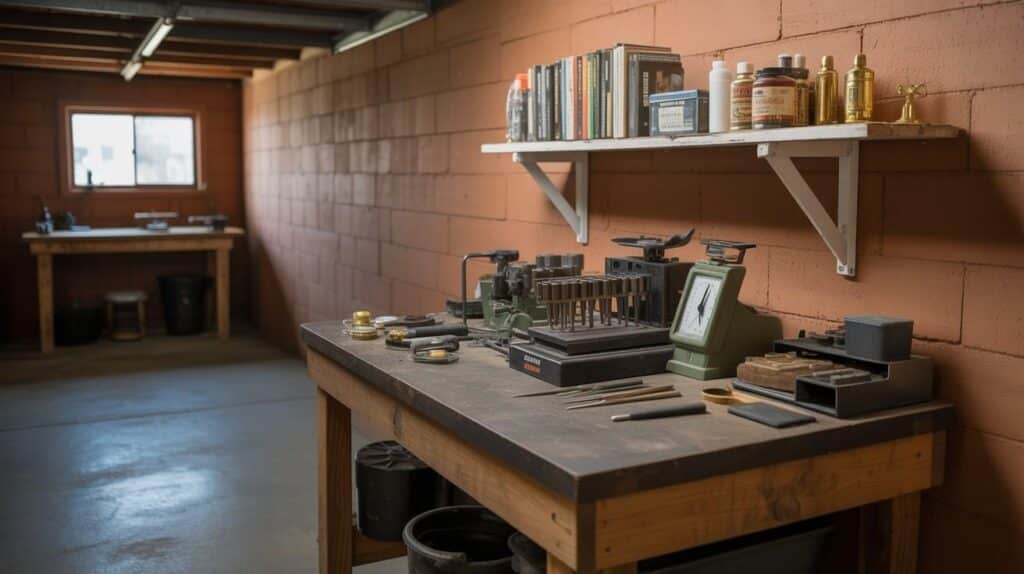 Compact 4-Foot Garage Bench