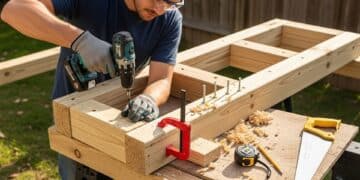 diy shooting bench build design maintain