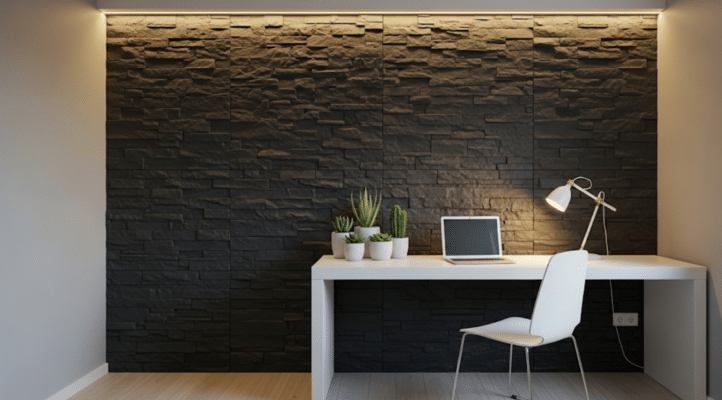 Faux Brick or Stone Wall