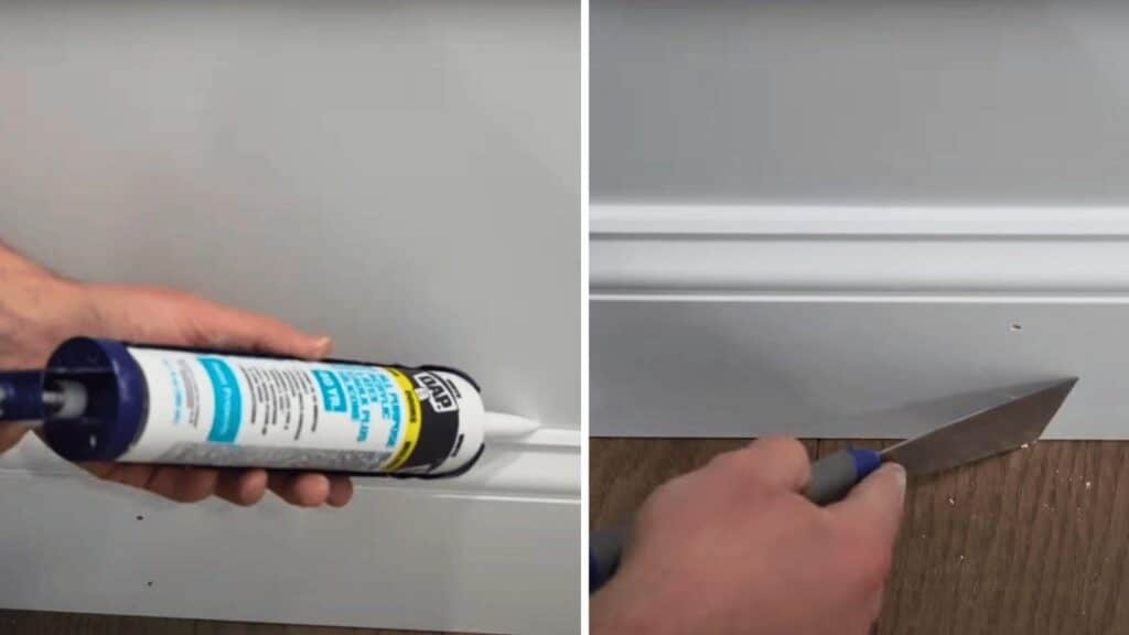 Finish with Caulking and Touch-ups