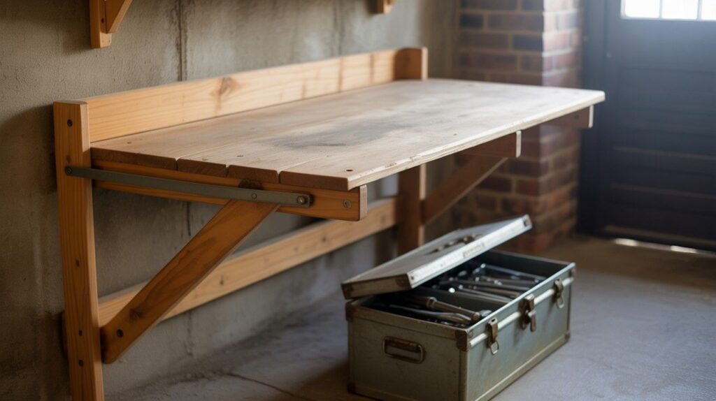 folding table for shared space