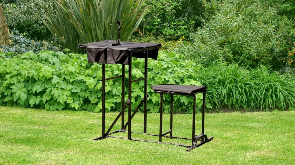 folding tabletop bench