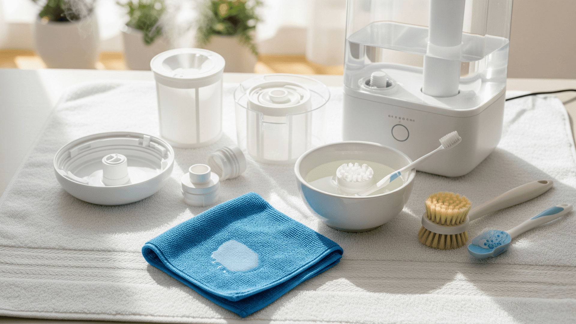 how to clean humidifier