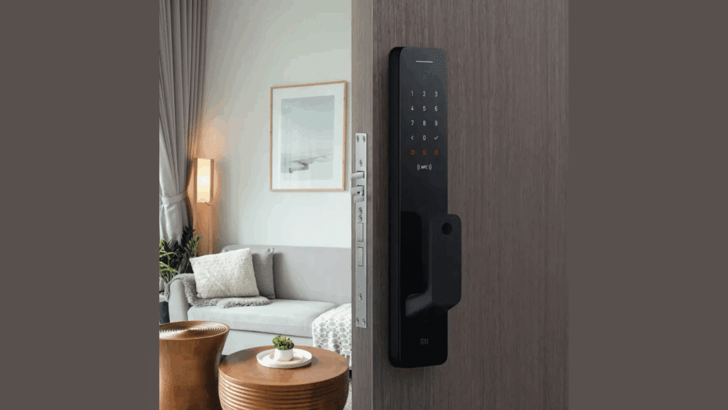 integrated smart locked door