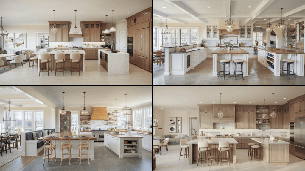 l shaped u shaped layouts