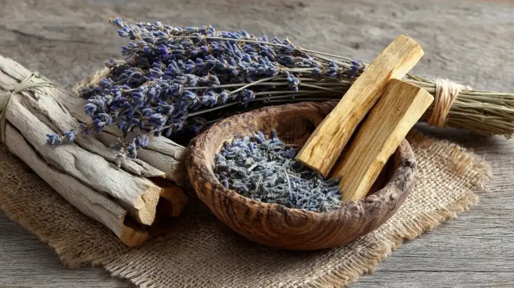 avender, Palo Santo, and Sweetgrass