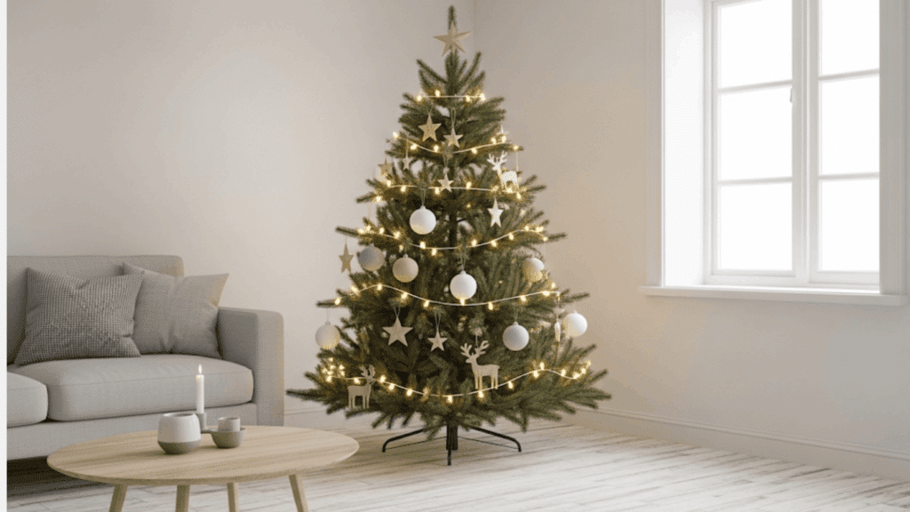 minimalist christmas tree