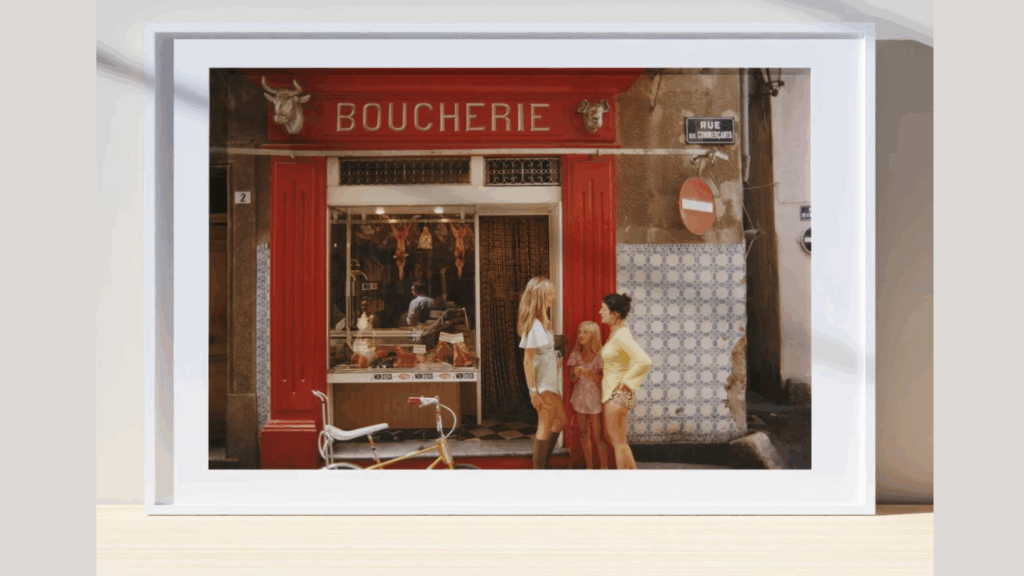 modern photography print