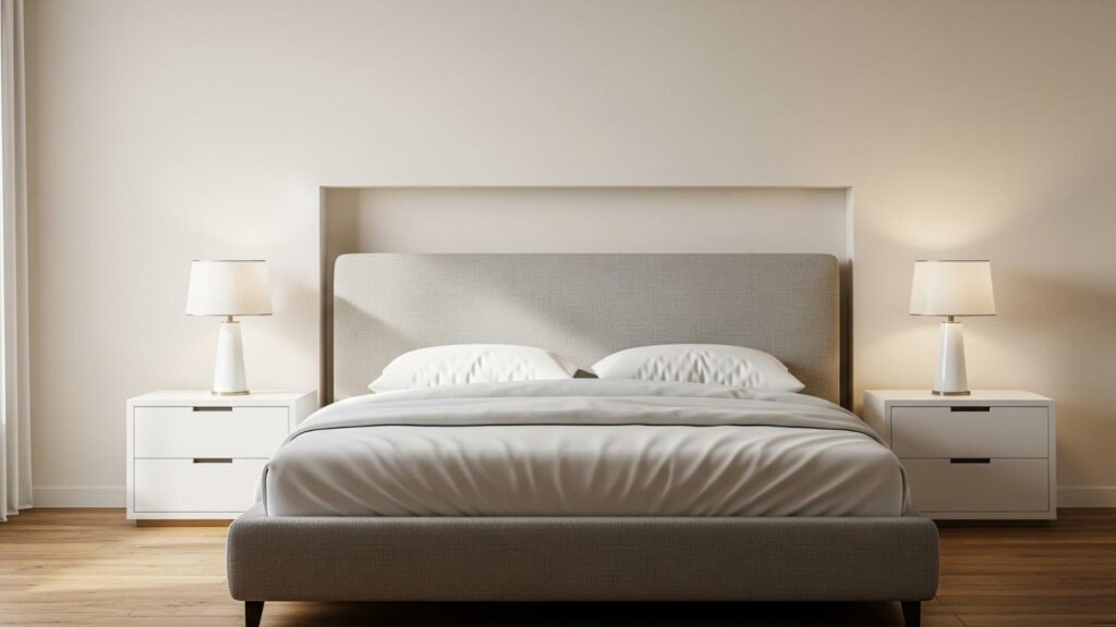 move bed slightly forwar