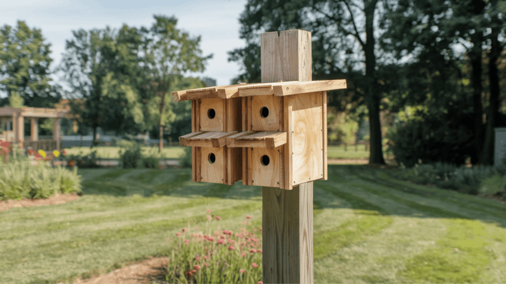 Multi-Chamber Birdhouse
