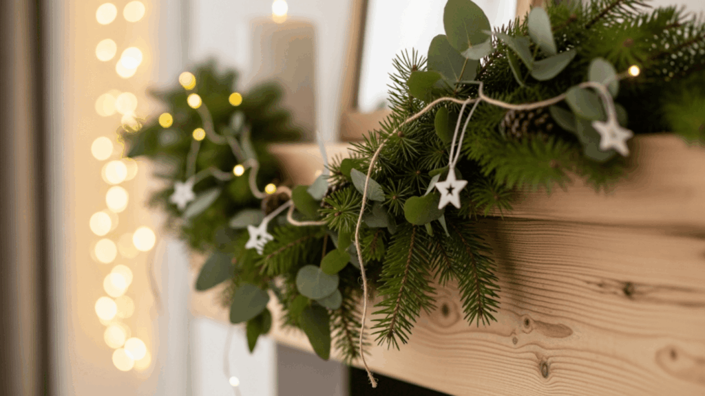 natural greenery garlands