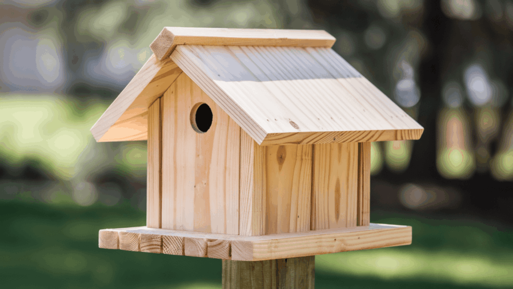 one board birdhouse
