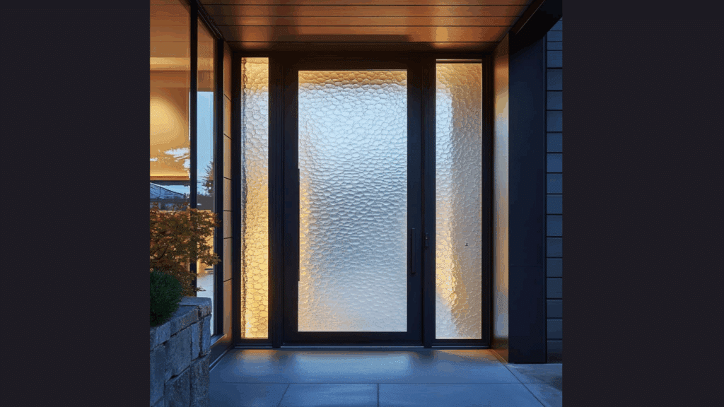 panell glass door