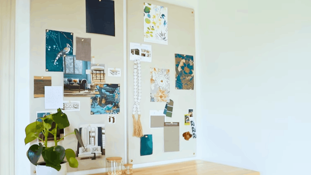 photo hang care bulletin board