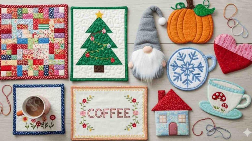Popular Mug Rug Patterns