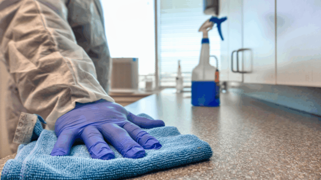 proffessional cleaning smoke odour