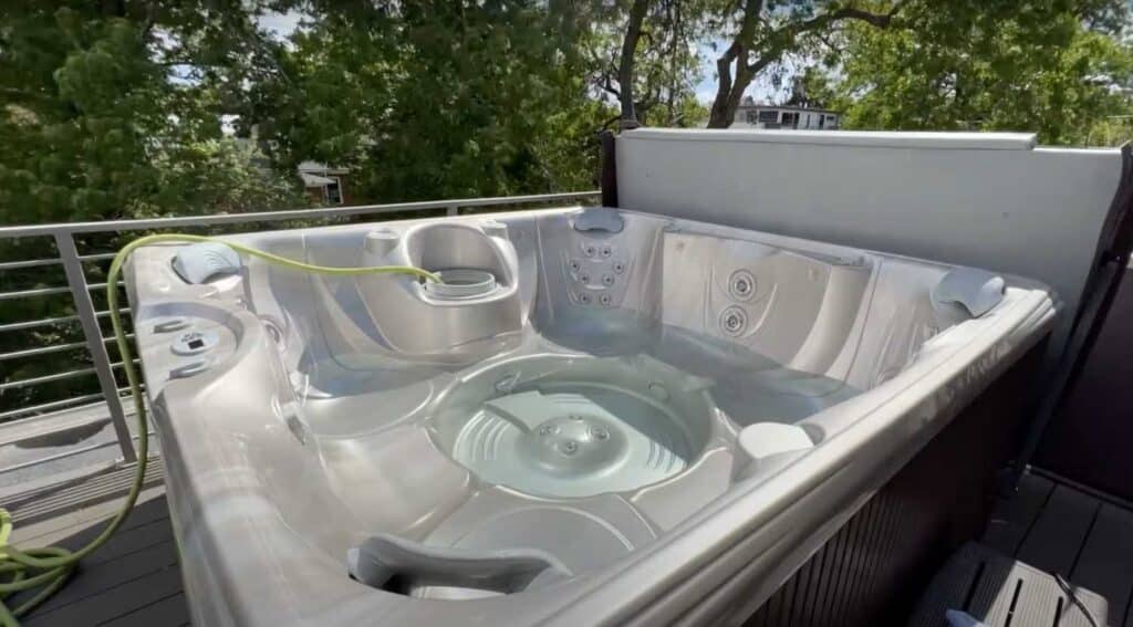 Refill the Hot Tub with Fresh Water
