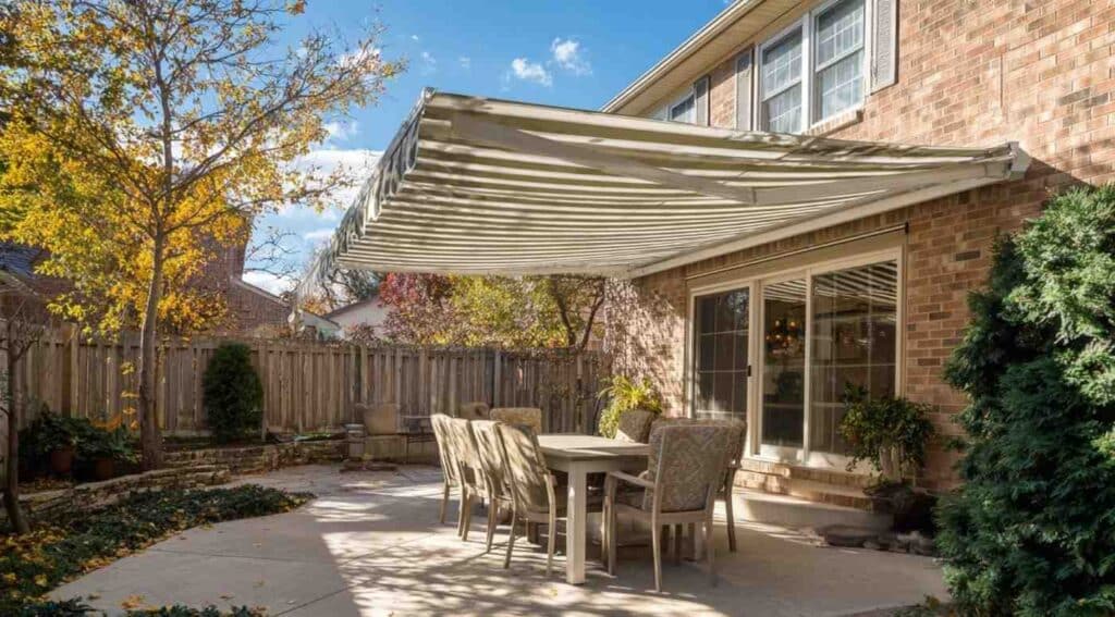 retractable awning