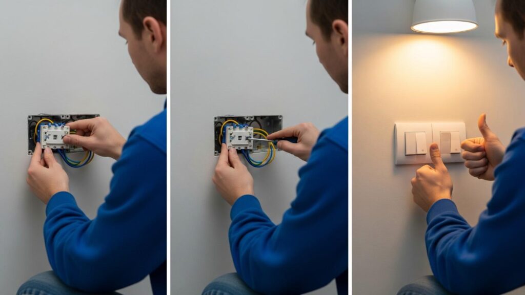 secure switch and test