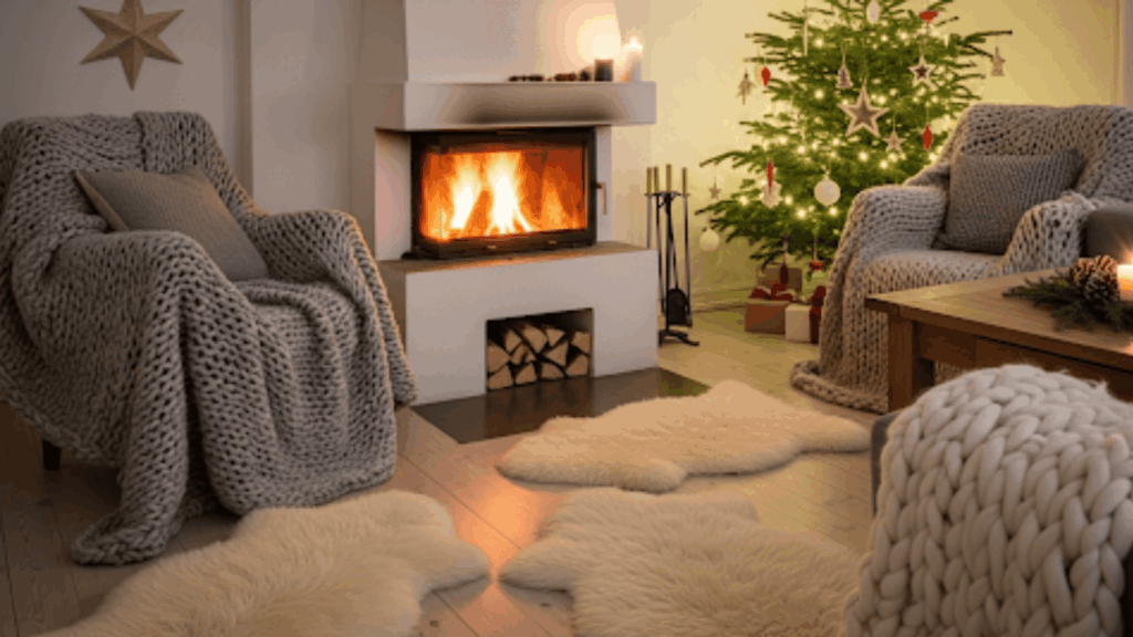 sheepskin rugs and throws