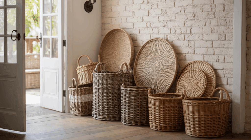 woven baskets