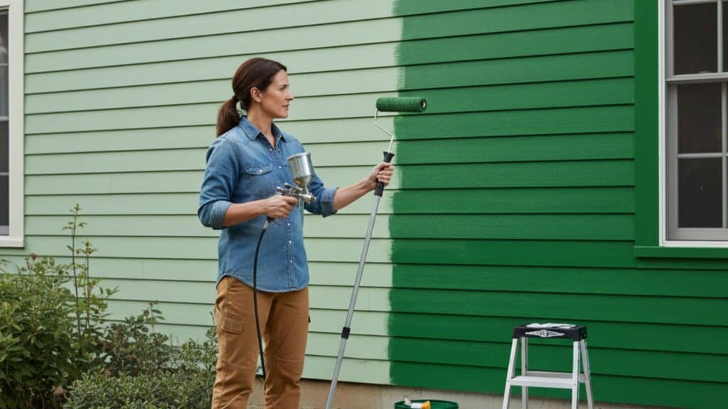 When painting vinyl siding makes sense